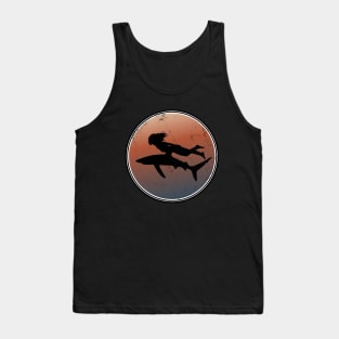 Shark Diving Tank Top